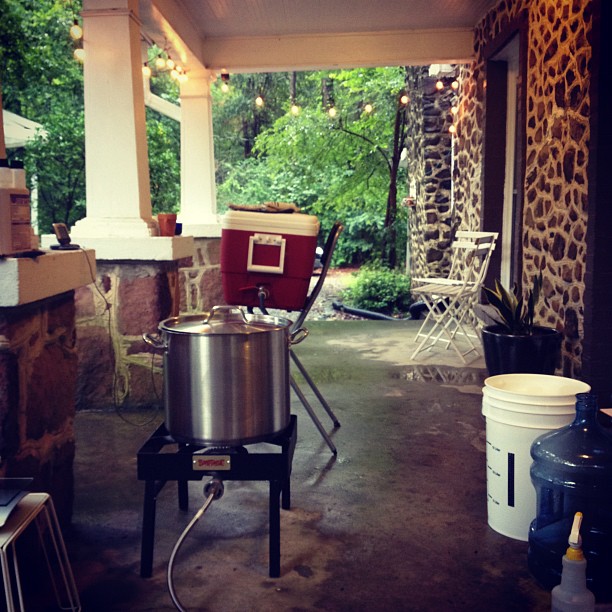 Rainy Day Porch Setup